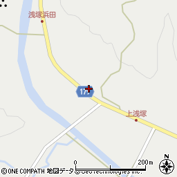 広島県安芸高田市甲田町浅塚396周辺の地図