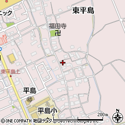 岡山県岡山市東区東平島748周辺の地図