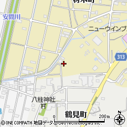 静岡県浜松市中央区材木町325周辺の地図