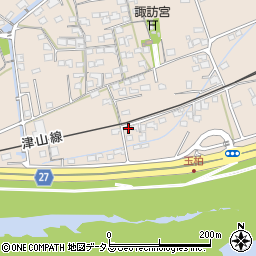 岡山県岡山市北区玉柏1272周辺の地図
