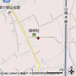 岡山県岡山市東区草ケ部739周辺の地図