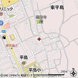 岡山県岡山市東区東平島1251周辺の地図