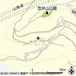 岡山県岡山市北区畑鮎304周辺の地図