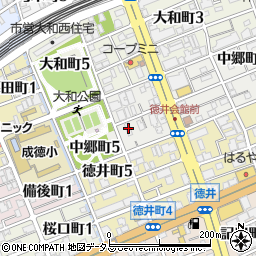 ファスタージュ六甲道サーモス周辺の地図