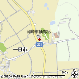 岡山県岡山市東区一日市412周辺の地図