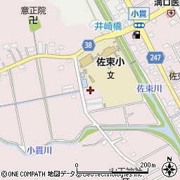 静岡県掛川市小貫108周辺の地図