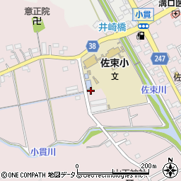 静岡県掛川市小貫101周辺の地図
