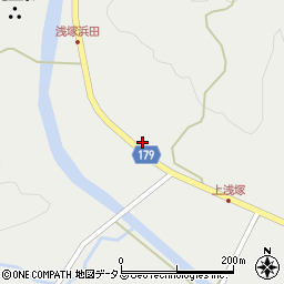 広島県安芸高田市甲田町浅塚394周辺の地図