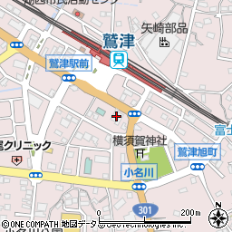静岡銀行新居支店周辺の地図