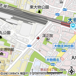原田機設工業株式会社　本社周辺の地図