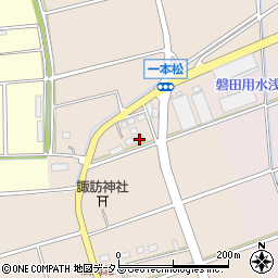 静岡県袋井市浅岡777周辺の地図