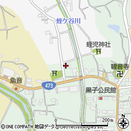 静岡県牧之原市黒子181周辺の地図