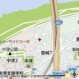 大阪府大阪市北区豊崎7丁目6周辺の地図