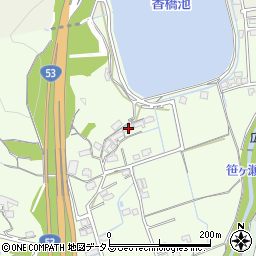 岡山県岡山市北区田益1435周辺の地図