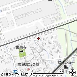 静岡県磐田市東貝塚1045周辺の地図