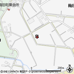 愛知県豊橋市天伯町泉周辺の地図
