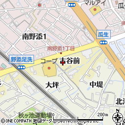 兵庫県加古郡播磨町野添古谷前周辺の地図