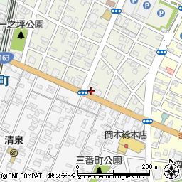 サンマンションアトレ津新町周辺の地図