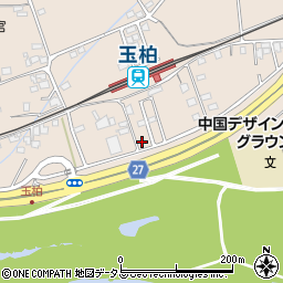 岡山県岡山市北区玉柏1242-6周辺の地図