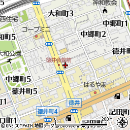 神戸市立　成徳学童保育コーナー周辺の地図