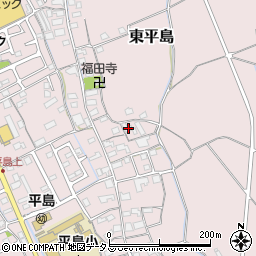 岡山県岡山市東区東平島744周辺の地図