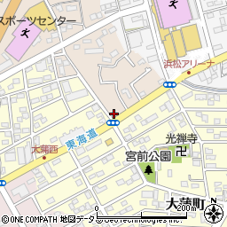 静岡県浜松市中央区宮竹町50周辺の地図