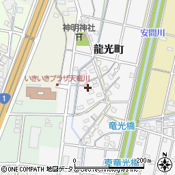 静岡県浜松市中央区龍光町260周辺の地図