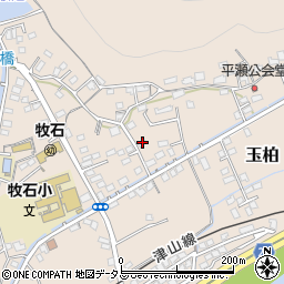 岡山県岡山市北区玉柏2077-1周辺の地図
