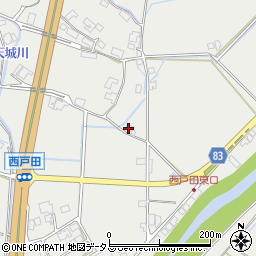 兵庫県神戸市西区平野町西戸田周辺の地図