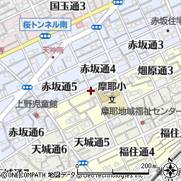 高井眼科周辺の地図