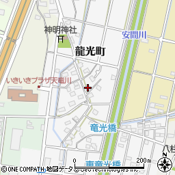 静岡県浜松市中央区龍光町235周辺の地図