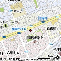 株式会社バイストン　神戸営業所周辺の地図