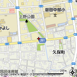 静岡県磐田市国府台20-18周辺の地図