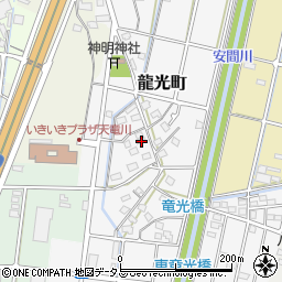 静岡県浜松市中央区龍光町255周辺の地図