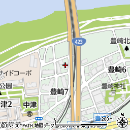 大阪府大阪市北区豊崎7丁目7周辺の地図