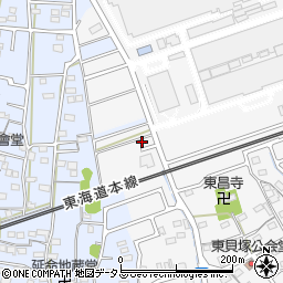 静岡県磐田市東貝塚1346周辺の地図