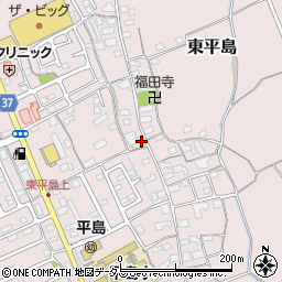 岡山県岡山市東区東平島1097周辺の地図