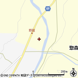 広島県山県郡北広島町惣森139周辺の地図