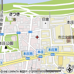 大阪府大阪市北区本庄西3丁目3-2周辺の地図