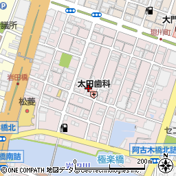 三重県津市東丸之内周辺の地図
