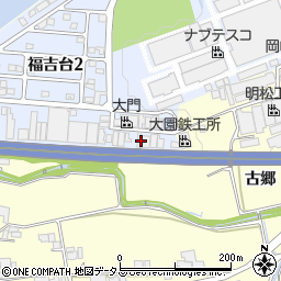 亀津工業株式会社周辺の地図