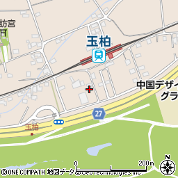 岡山県岡山市北区玉柏1344周辺の地図