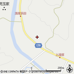 広島県安芸高田市甲田町浅塚399周辺の地図