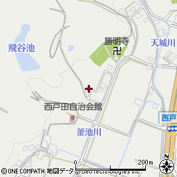 兵庫県神戸市西区平野町西戸田858周辺の地図