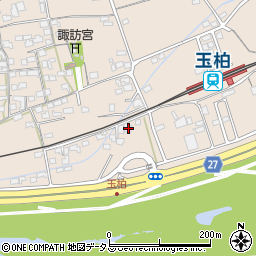 岡山県岡山市北区玉柏1375-3周辺の地図