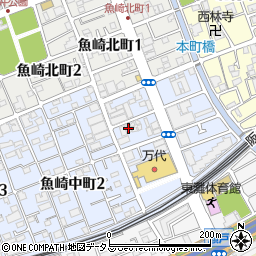 ｔｄｉ　ＵＯＺＡＫＩＳＯＵ周辺の地図