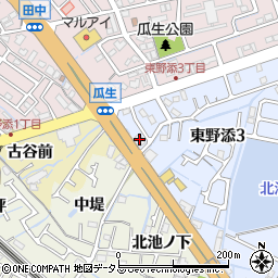 ヤング開発株式会社　土山南店周辺の地図