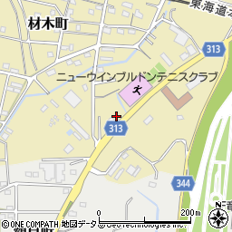 静岡県浜松市中央区材木町515周辺の地図