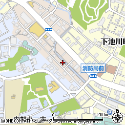 有限会社皿田タイル周辺の地図