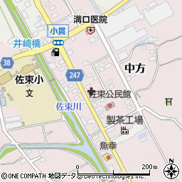 セブンイレブン掛川中方店周辺の地図